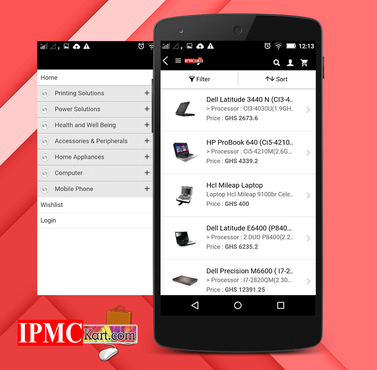 ipmckart-magento-e-commerce-mobile-app