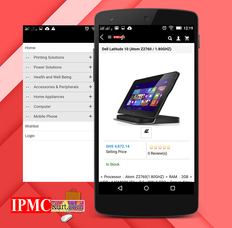 ipmckart-magento-e-commerce-mobile-app