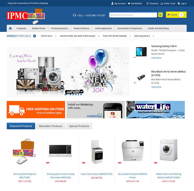 ipmckart-magento-e-commerce-website